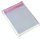 Clear Self-Adhesive Plastic Book Covers, , Pack of 100 : C5:180+{230+40}MM Transparent Protective School Book Wrapping Film