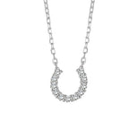 Horseshoe Sterling Silver Necklace