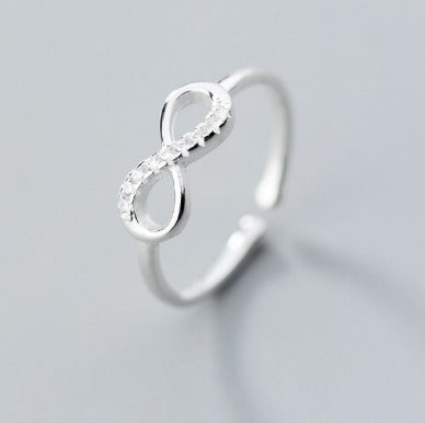 Sterling Silver Infinity Ring