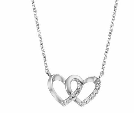 Sterling Silver Love Heart Necklace