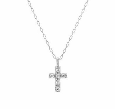 Sterling Silver Cross Necklace