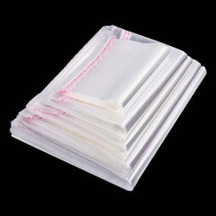 Clear Self-Adhesive Plastic Book Covers, , Pack of 100 : C5:180+{230+40}MM Transparent Protective School Book Wrapping Film