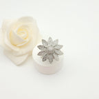 Shimmering Flower ring