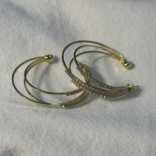 Triple Hoop Earrings