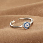 Diamond Evil Eye Ring