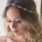 Rose Gold Simple Diamond Headband