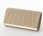 Gold Sleek Clutch Bag