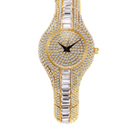 Diamond Cut Gold Ladies Watch