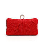 Red Elegant Clutch Bag