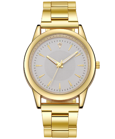 Gold Stainless Steel Women's Watch