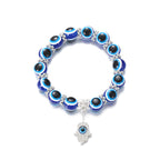 Evil Eye Palm Charm Bracelet