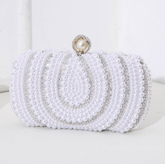 Pearl Clutch Bag